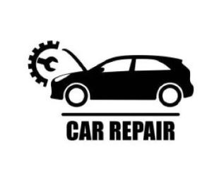 A car with a wrench icon